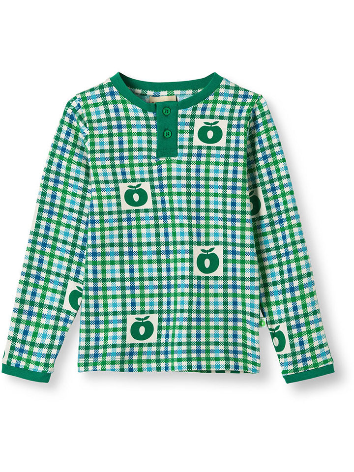 Småfolk Koszulka "Wagener" w kolorze zielonym rozmiar: 98/104