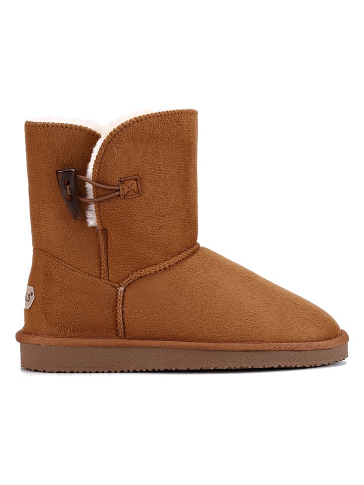 Blackfield Botki zimowe "Anais" w kolorze jasnobrązowym rozmiar: 38