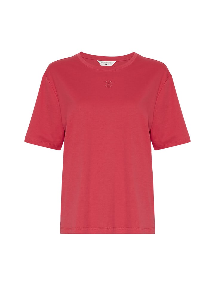 MOSS COPENHAGEN Koszulka "Melea" w kolorze koralowym rozmiar: L/XL