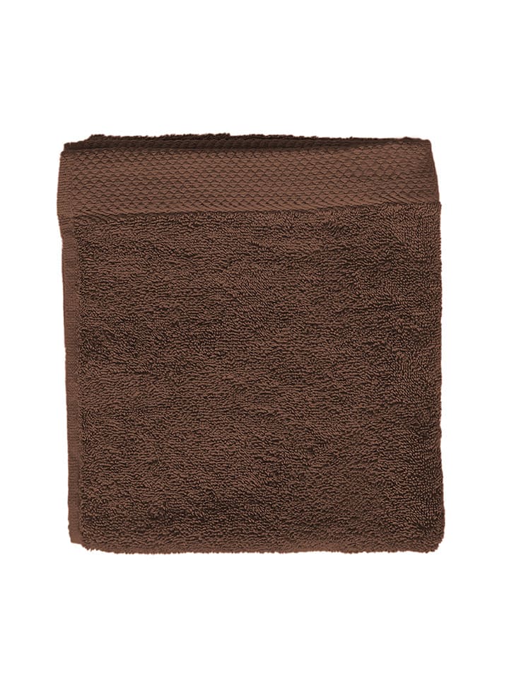 Soft by Perle de Coton Ręcznik "Epo" w kolorze brązowym do rąk rozmiar: 100x150 cm