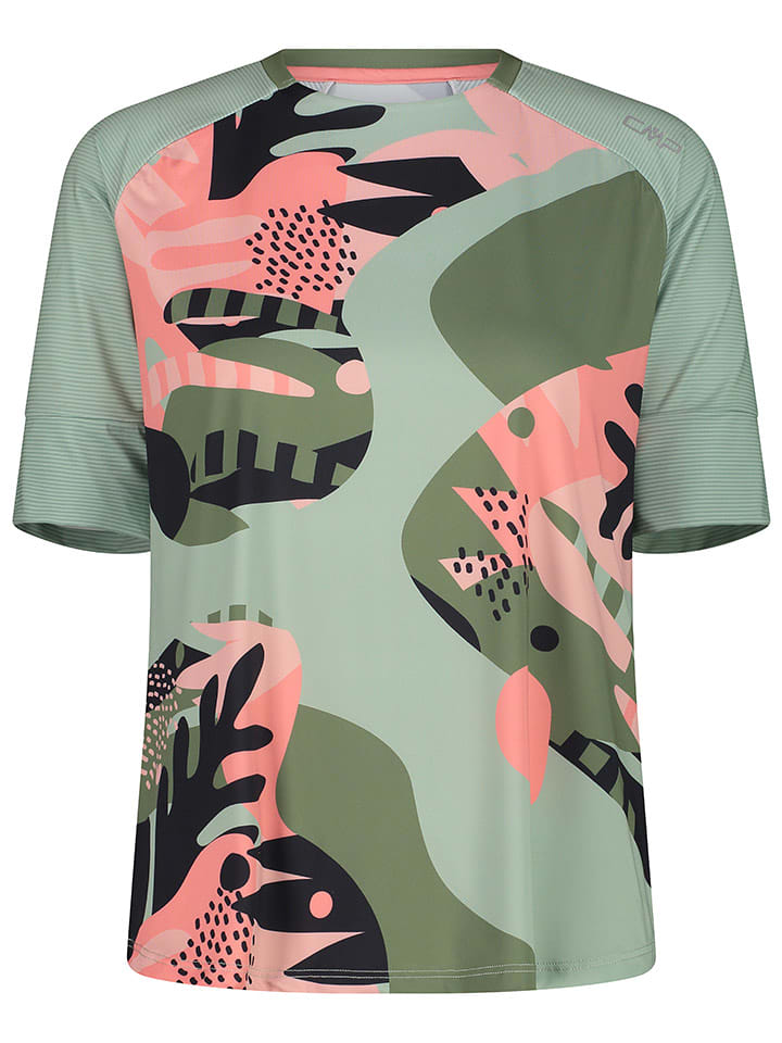 CMP Koszulka funkcyjna w kolorze zielonym rozmiar: 44