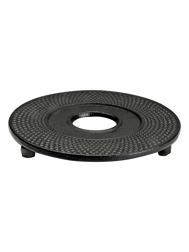 Ibili Podstawka w kolorze czarnym pod imbryk - Ø 13 cm rozmiar: onesize