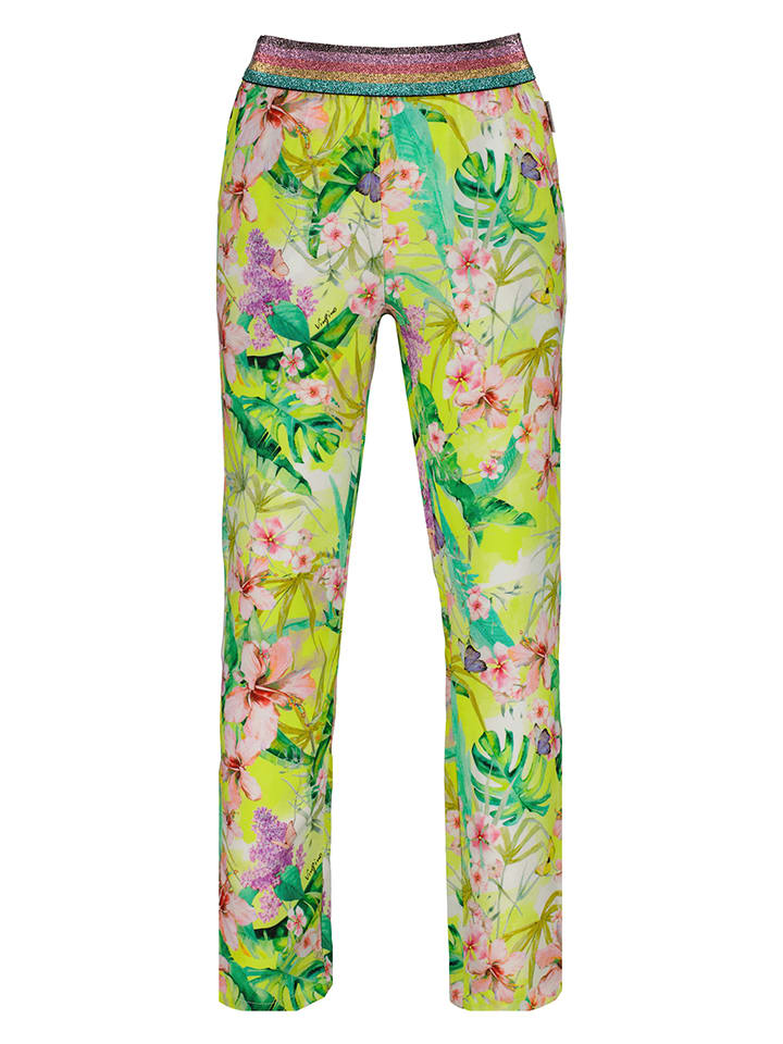 Vingino Spodnie w kolorze jaskrawożółtym rozmiar: 164