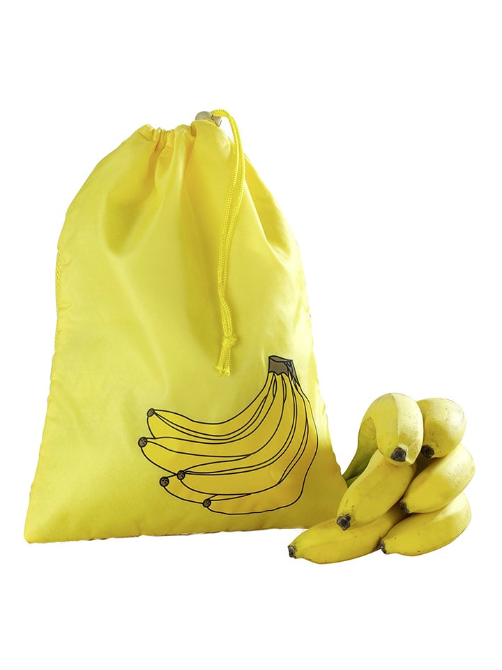 Wenko Torebka w kolorze żółtym do przechowywania żywności - 27 x 37 cm rozmiar: onesize