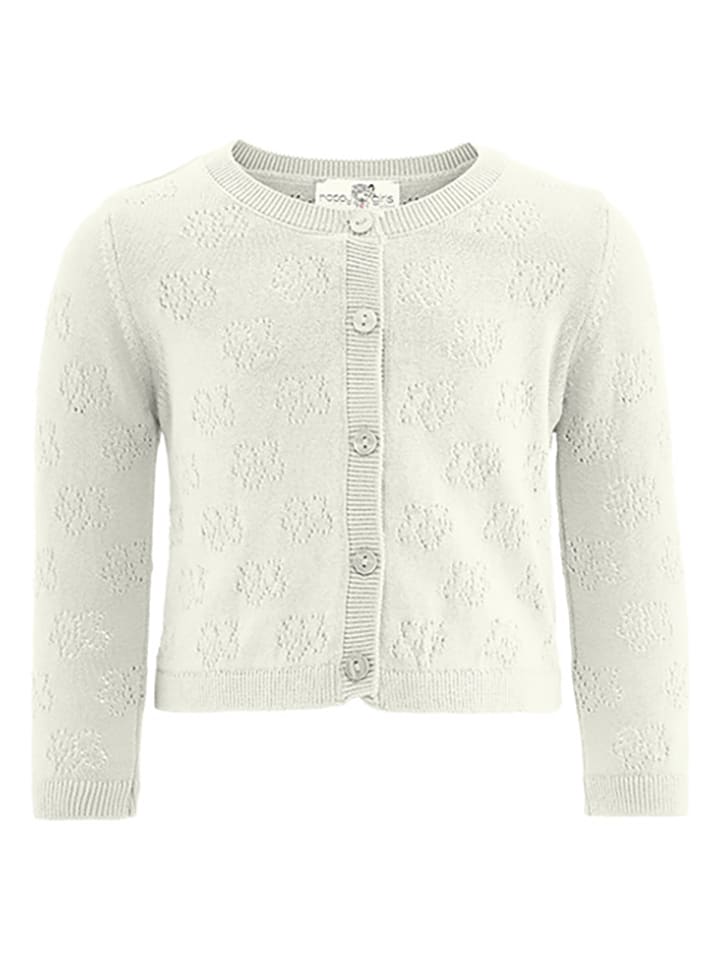 happy girls by Eisend Kardigan w kolorze białym rozmiar: 86