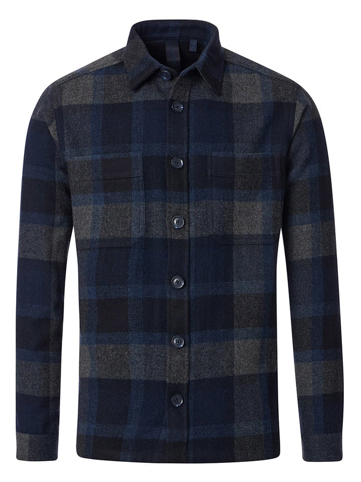 CASAMODA Kurtka koszulowa w kolorze granatowym rozmiar: L