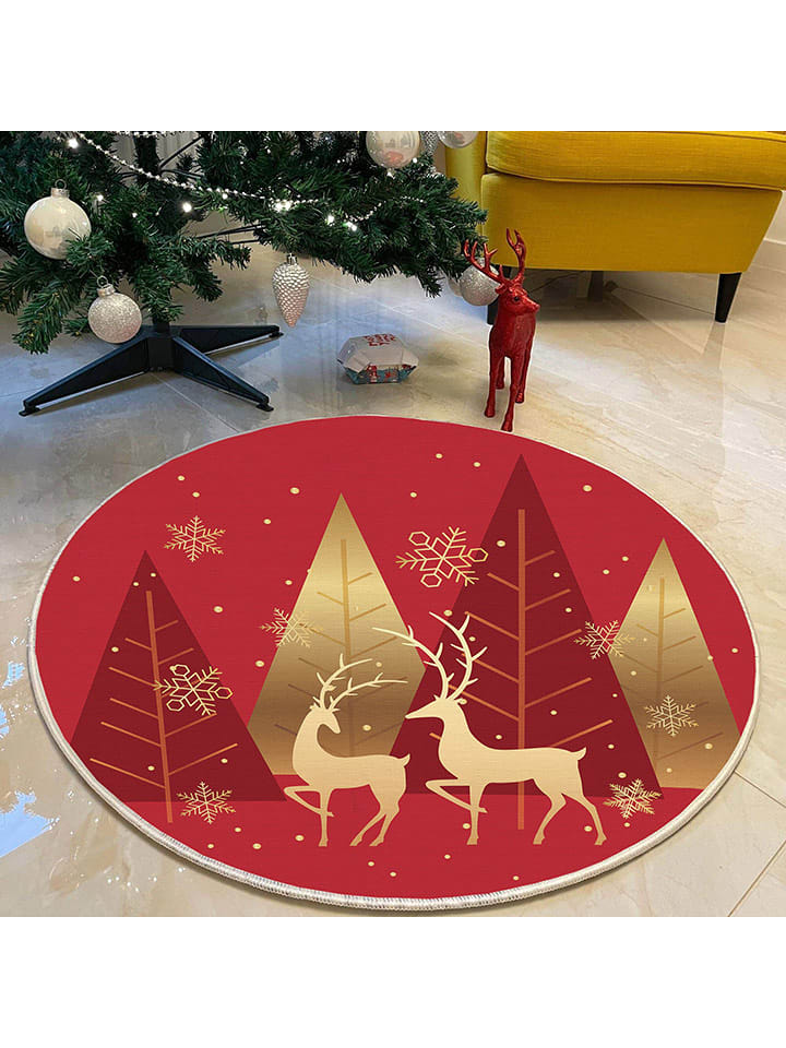 Mioli Dywan w kolorze czerwonym rozmiar: 80 cm