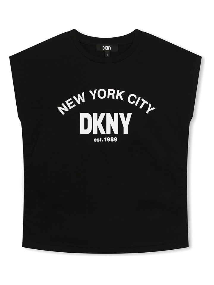 DKNY Koszulka w kolorze czarnym rozmiar: 152