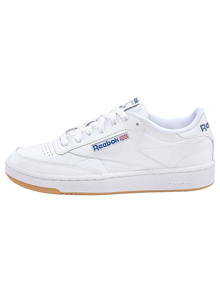 Reebok Skórzane sneakersy "Club C 85" w kolorze białym rozmiar: 39