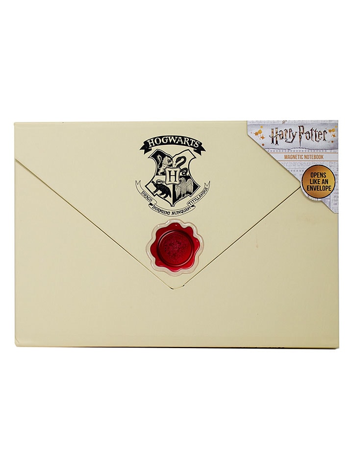 Harry Potter Notatnik "Harry Potter - Envelope" w kolorze beżowym - A5 rozmiar: onesize