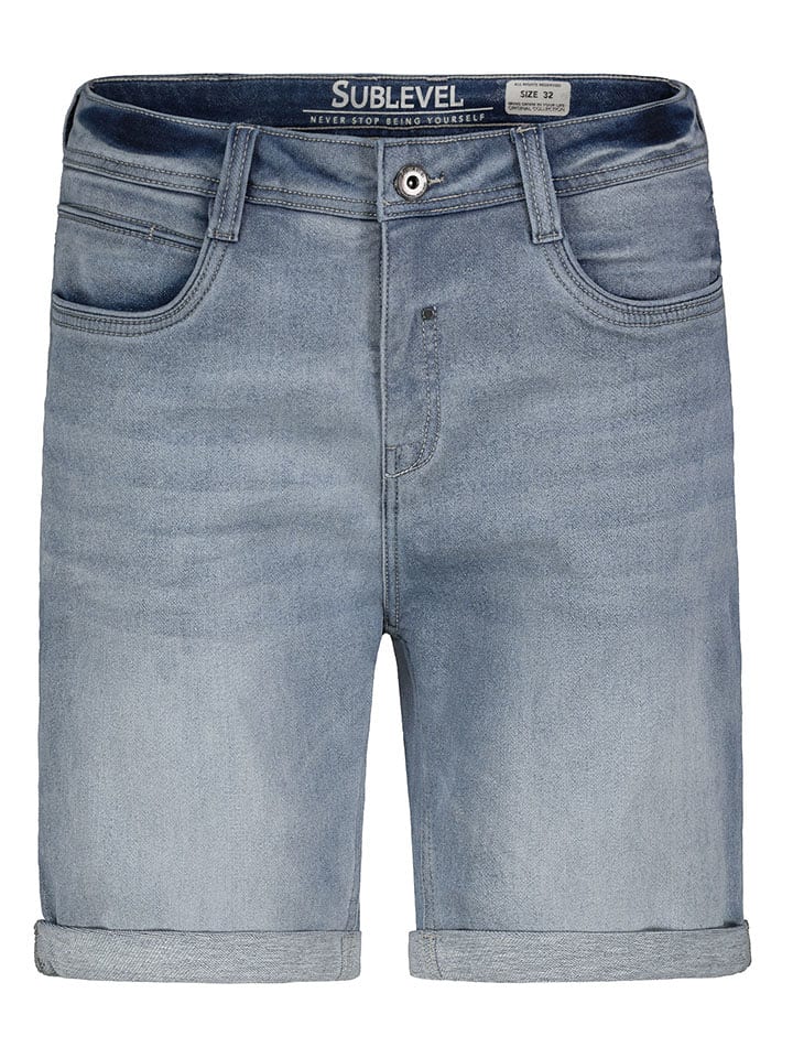 Sublevel Bermudy dżinsowe w kolorze błękitnym rozmiar: W36