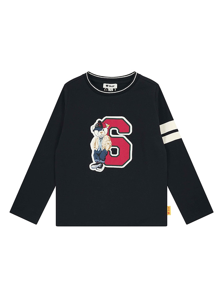 Steiff Koszulka w kolorze czarnym rozmiar: 110