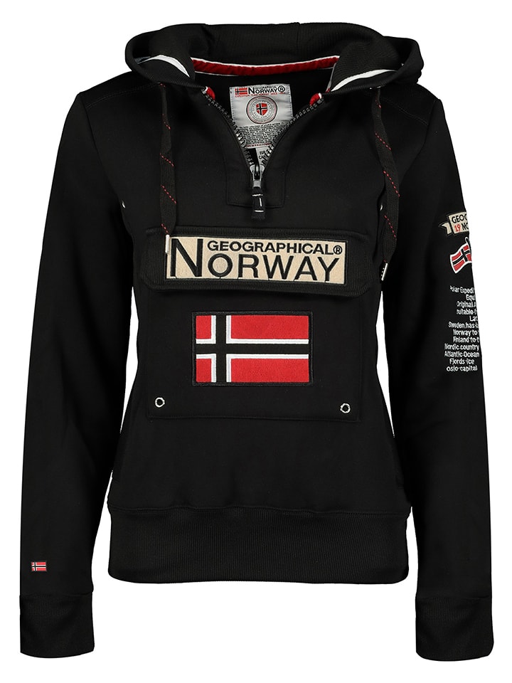 Geographical Norway Bluza "Gymclass" w kolorze czarnym rozmiar: XXL