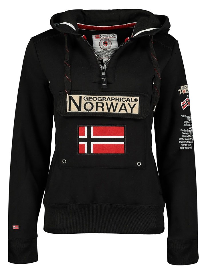 Geographical Norway Bluza "Gymclass" w kolorze czarnym rozmiar: XXL