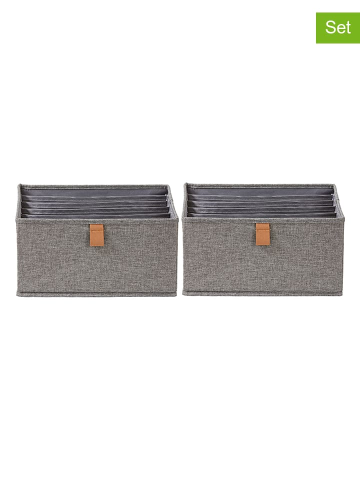 STORE IT Organizery (2 szt.) w kolorze szarym - 30 x 15 x 30 cm rozmiar: onesize