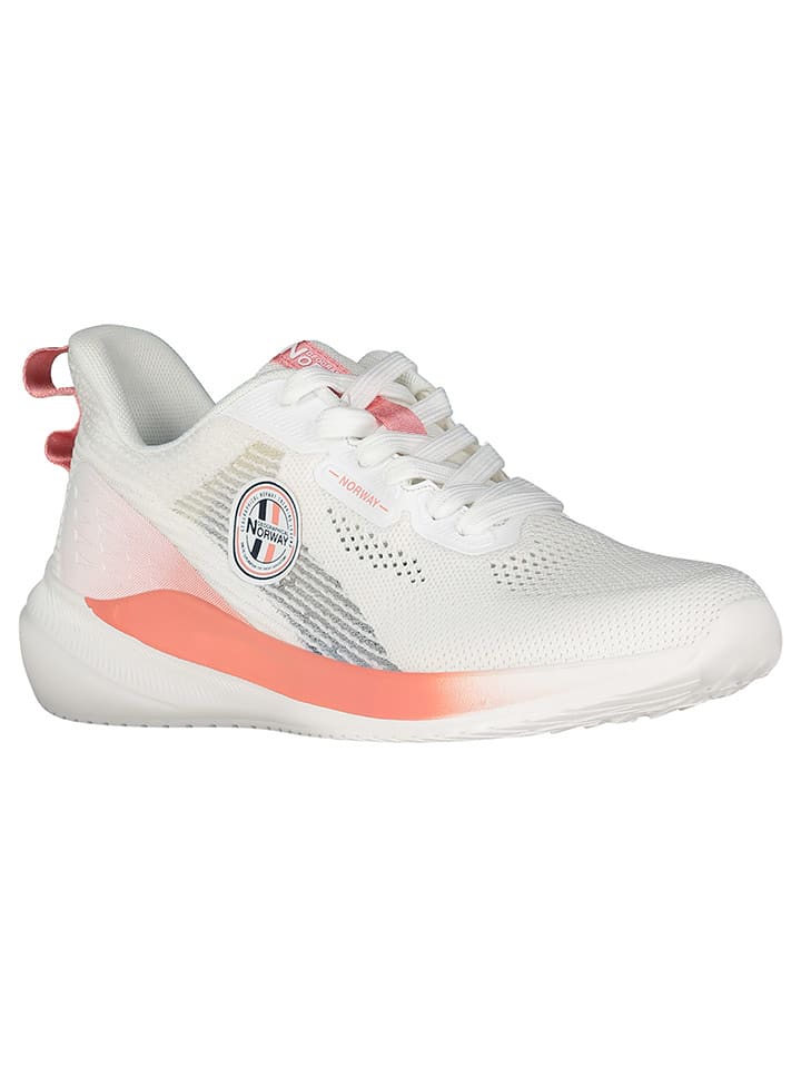 Geographical Norway Sneakersy "Ophelie" w kolorze białym rozmiar: 39