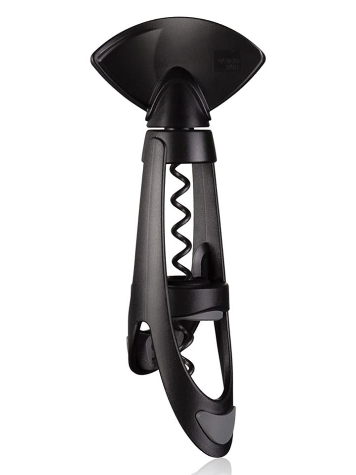 Vacu Vin Korkociąg "Twister" w kolorze czarnym - 7,5 x 19,6 x 5 cm rozmiar: onesize