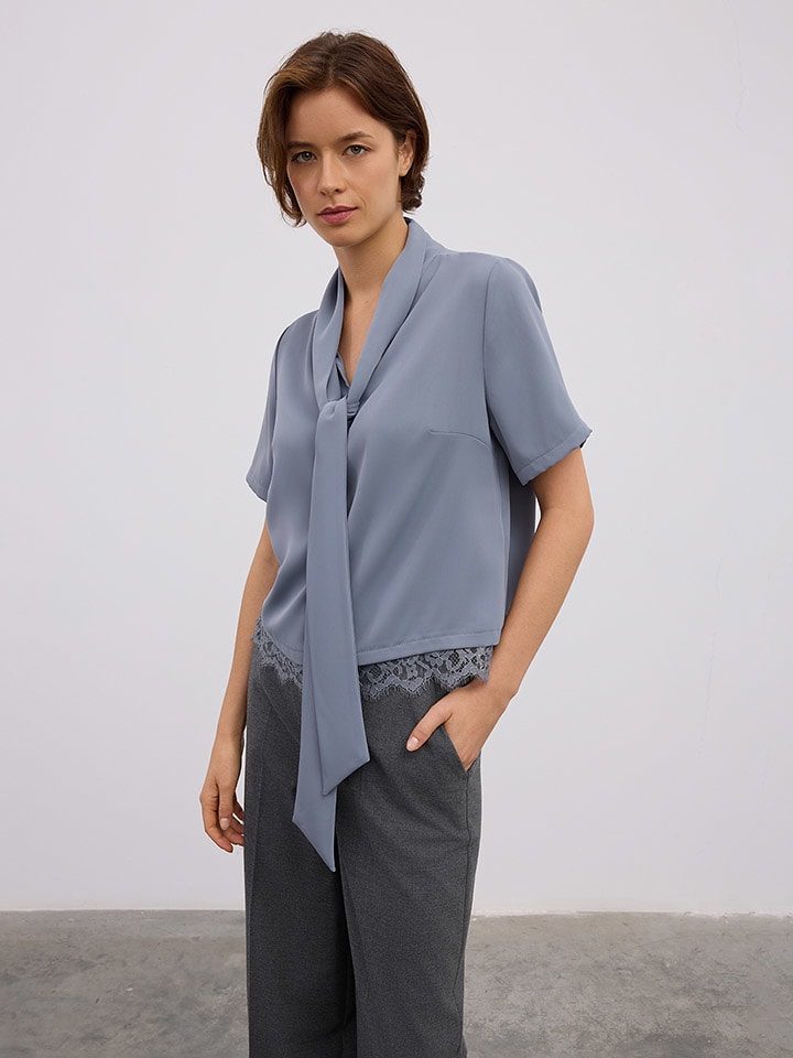 BGN Bluzka w kolorze antracytowym rozmiar: 38