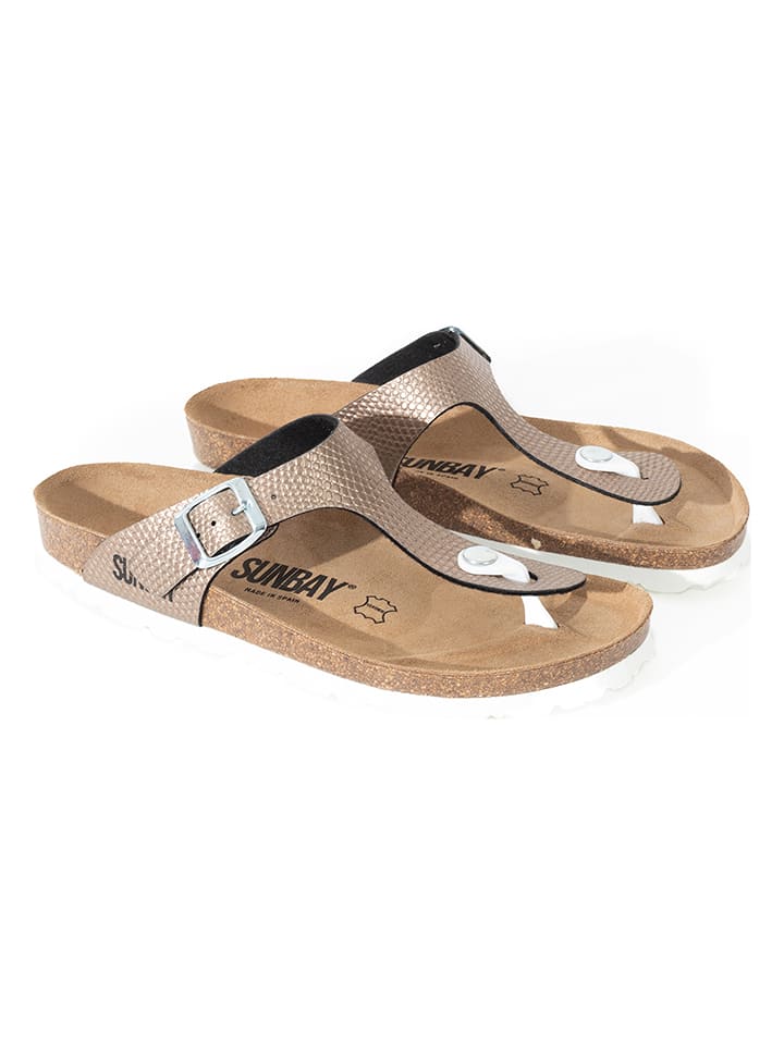 Sunbay Japonki "Camelia" w kolorze złotym rozmiar: 40