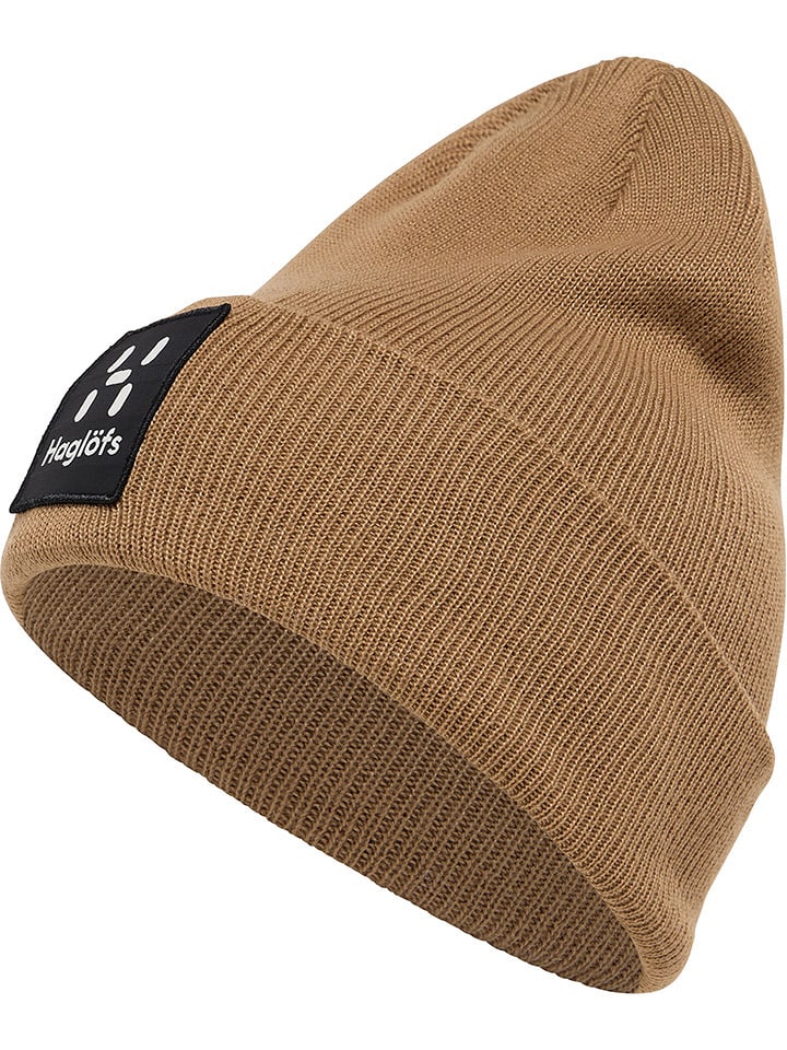 Haglöfs Czapka beanie "Aze" w kolorze karmelowym rozmiar: onesize
