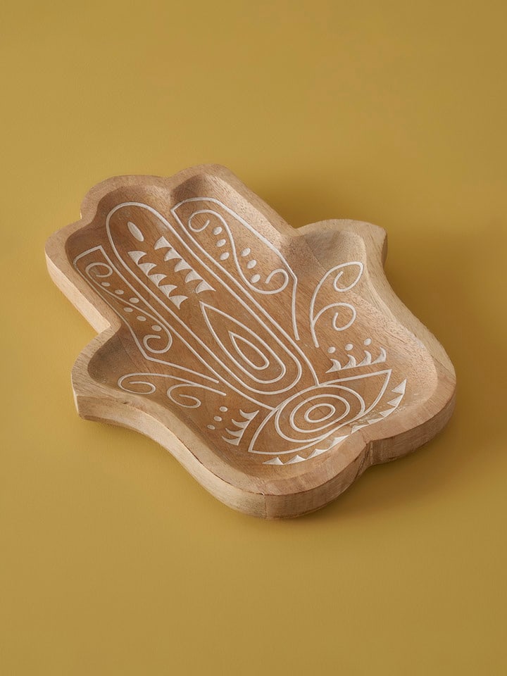 BELLA MAISON Miska dekoracyjna "Vera" w kolorze beżowym - 20 x 30 cm rozmiar: onesize