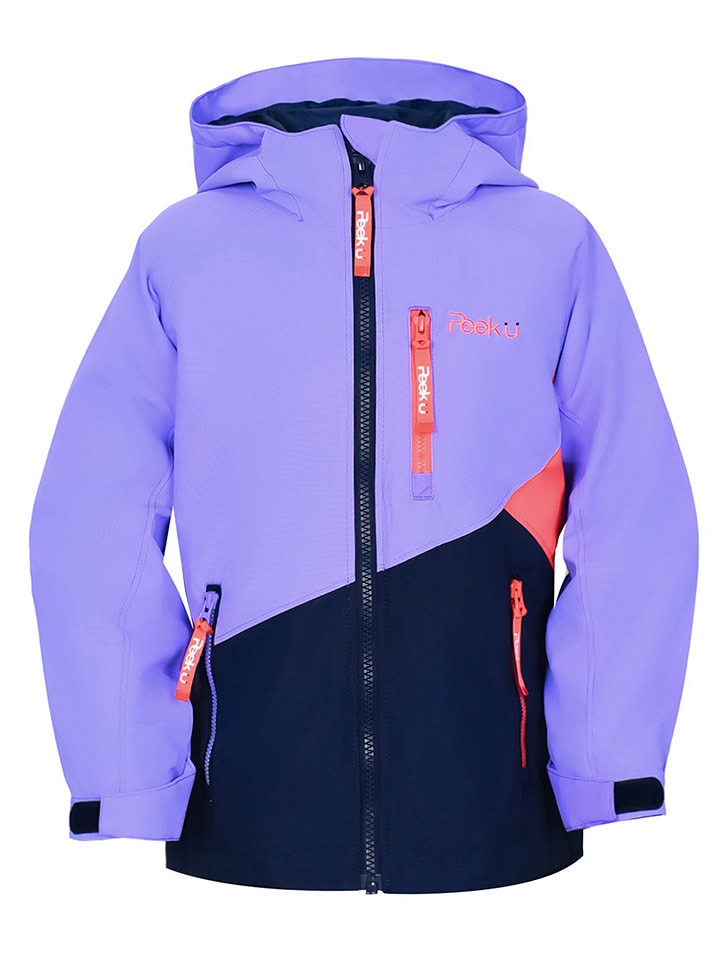 Peek U Kurtka przeciwdeszczowa "Hazel" w kolorze granatowo-fioletowym rozmiar: 176