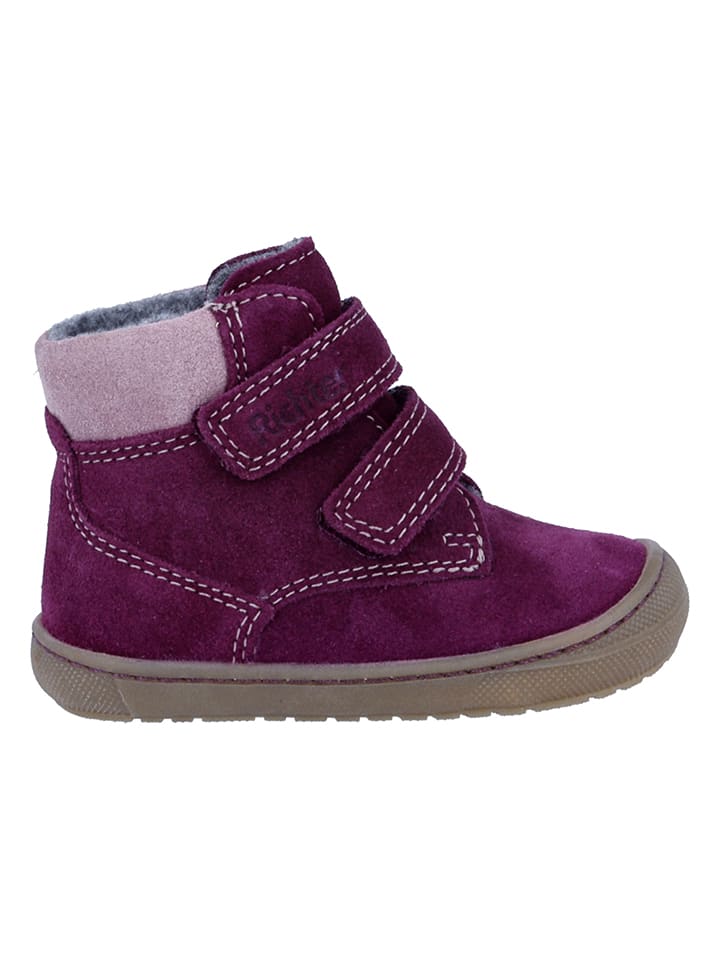 Richter Shoes Skórzane sneakersy "Maxi" w kolorze fioletowym rozmiar: 23