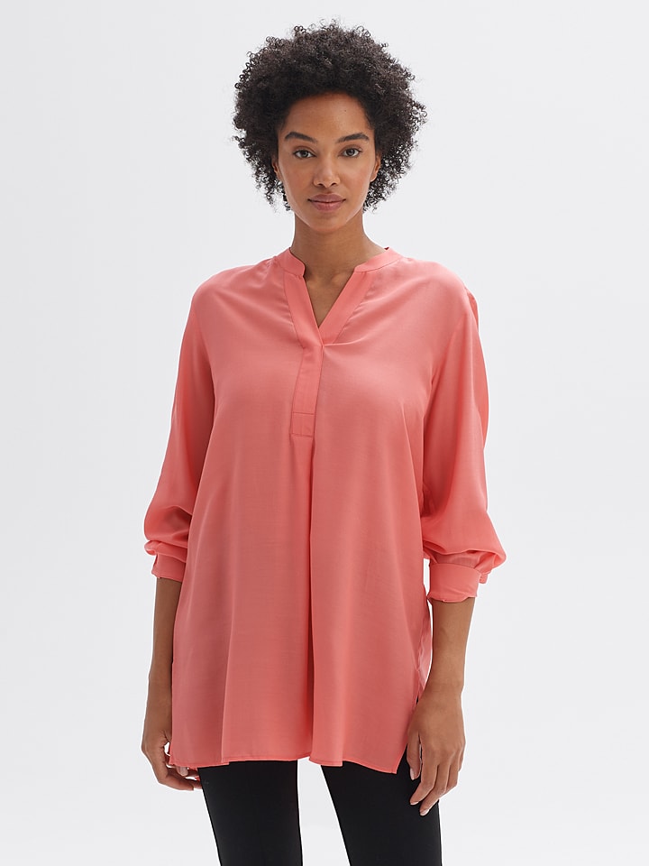 OPUS Bluzka "Facura" w kolorze koralowym rozmiar: 38