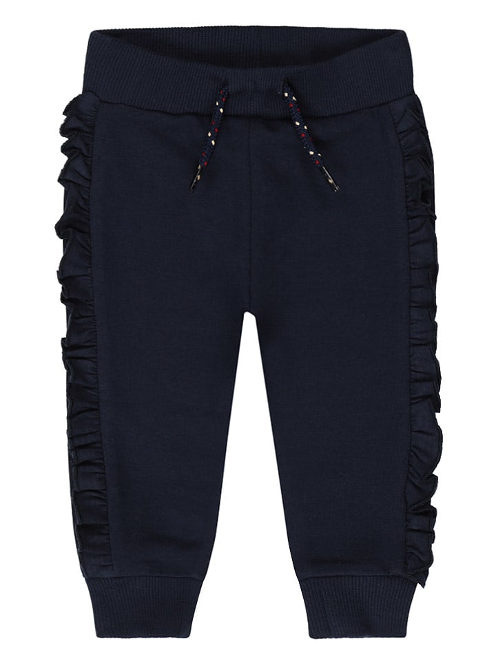 Dirkje Spodnie dresowe w kolorze granatowym rozmiar: 80