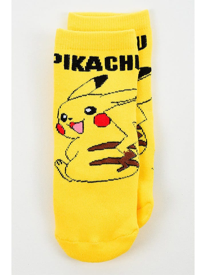 Pokémon Skarpety "Pokemon" w kolorze żółtym rozmiar: 23-26
