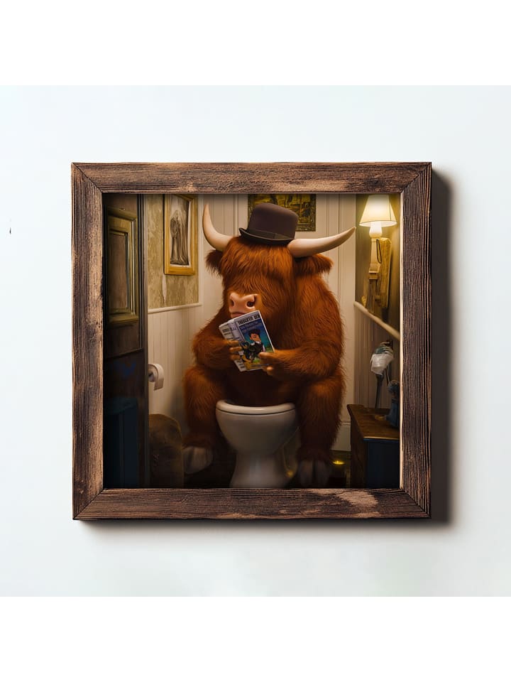 Wallity Druk artystyczny w ramce - 16 x 16 cm rozmiar: onesize