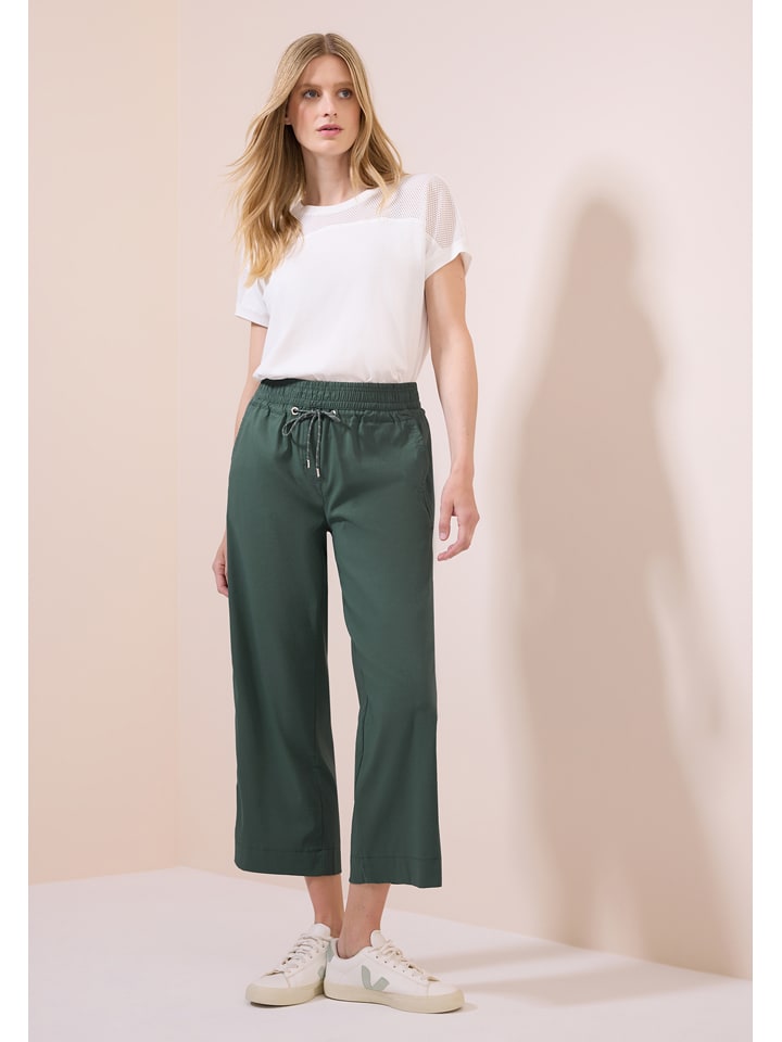 Cecil Spodnie w kolorze zielonym rozmiar: S