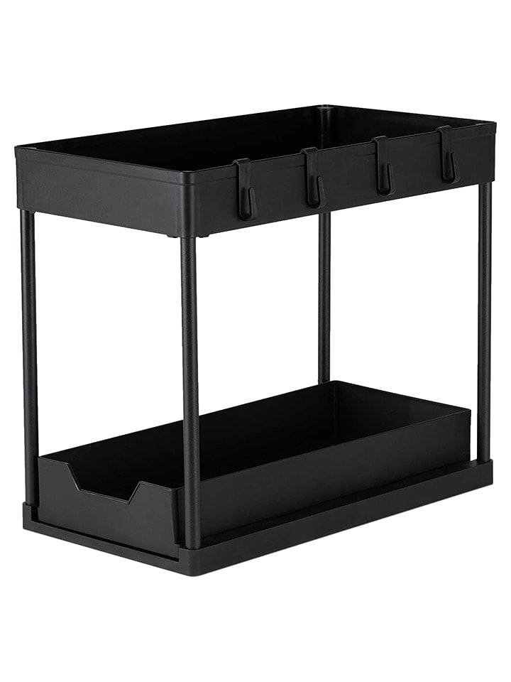 Berlinger Haus Organizer kuchenny w kolorze czarnym - 40 x 33,5 x 22 cm rozmiar: onesize