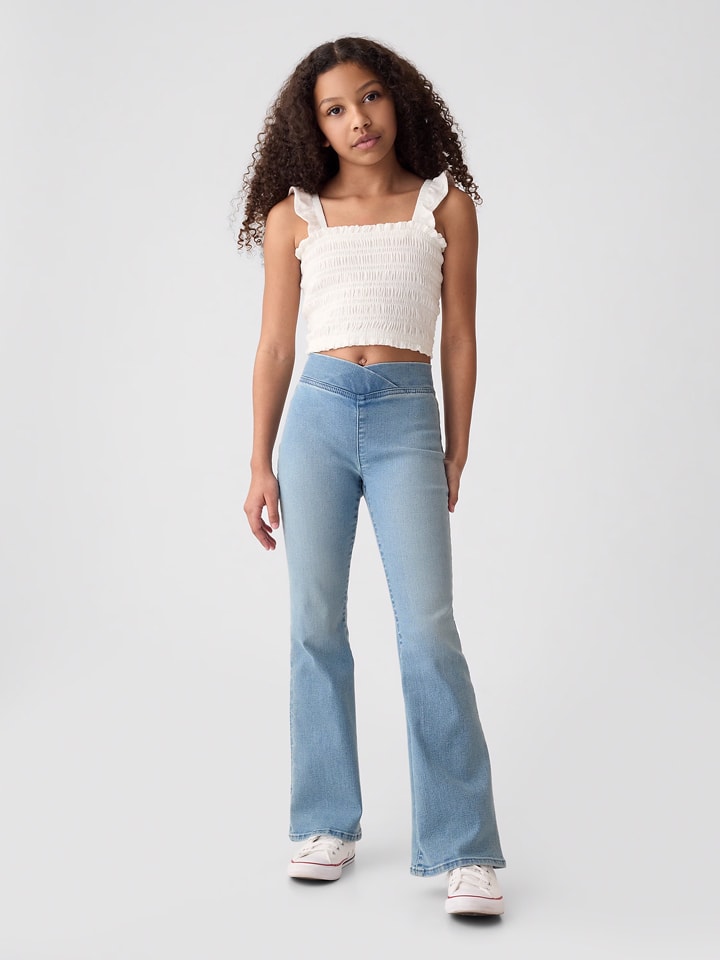 GAP Dżinsy - Flare fit - w kolorze błękitnym rozmiar: 116