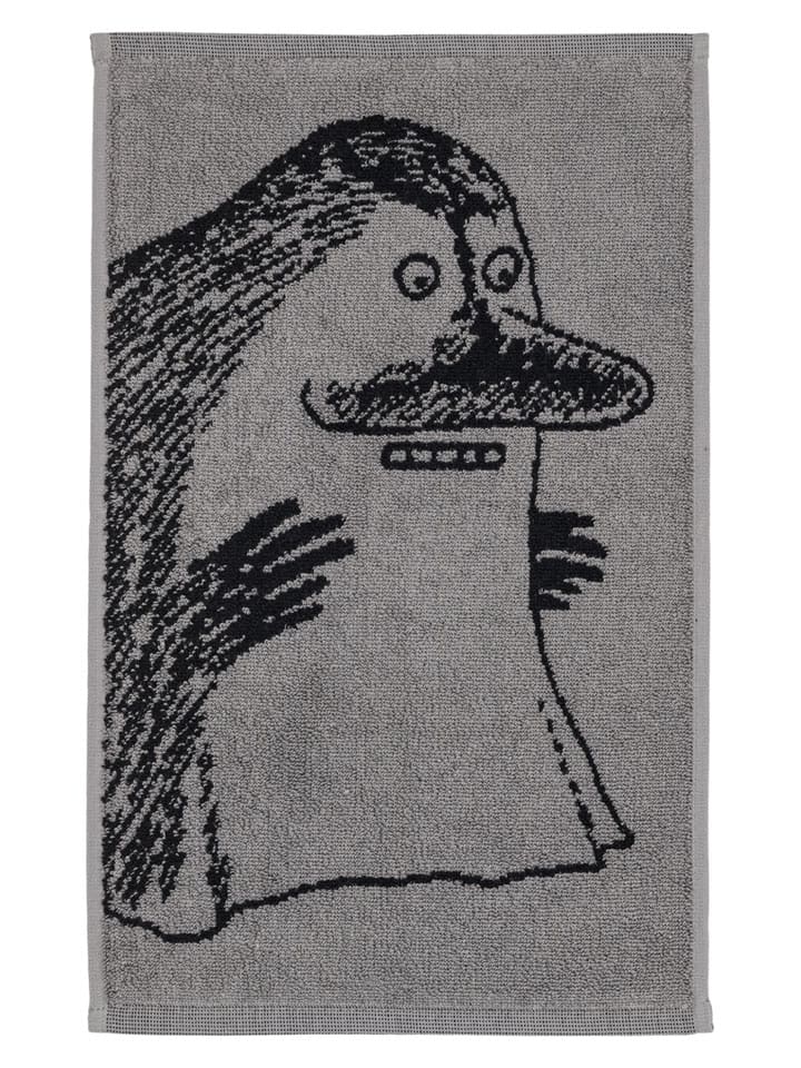 Moomin Ręcznik "The Groke" w kolorze szarym dla gości - 50 x 30 cm rozmiar: onesize