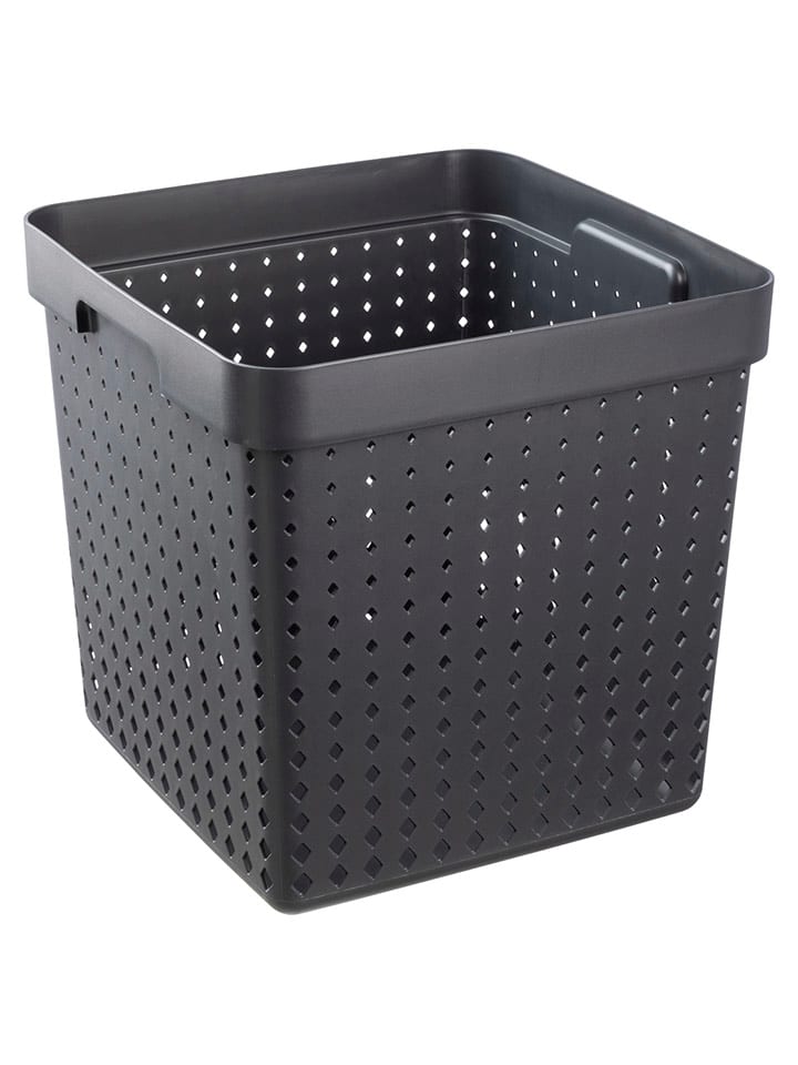 NHG Kosz w kolorze szarym - 29,6 x 29,6 x 29,6 cm rozmiar: onesize