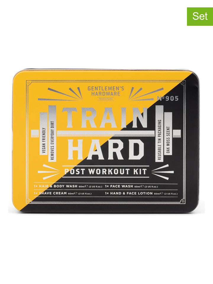Gentlemen's Hardware 4-częściowy zestaw "Train Hard" - 4x 60 ml rozmiar: onesize