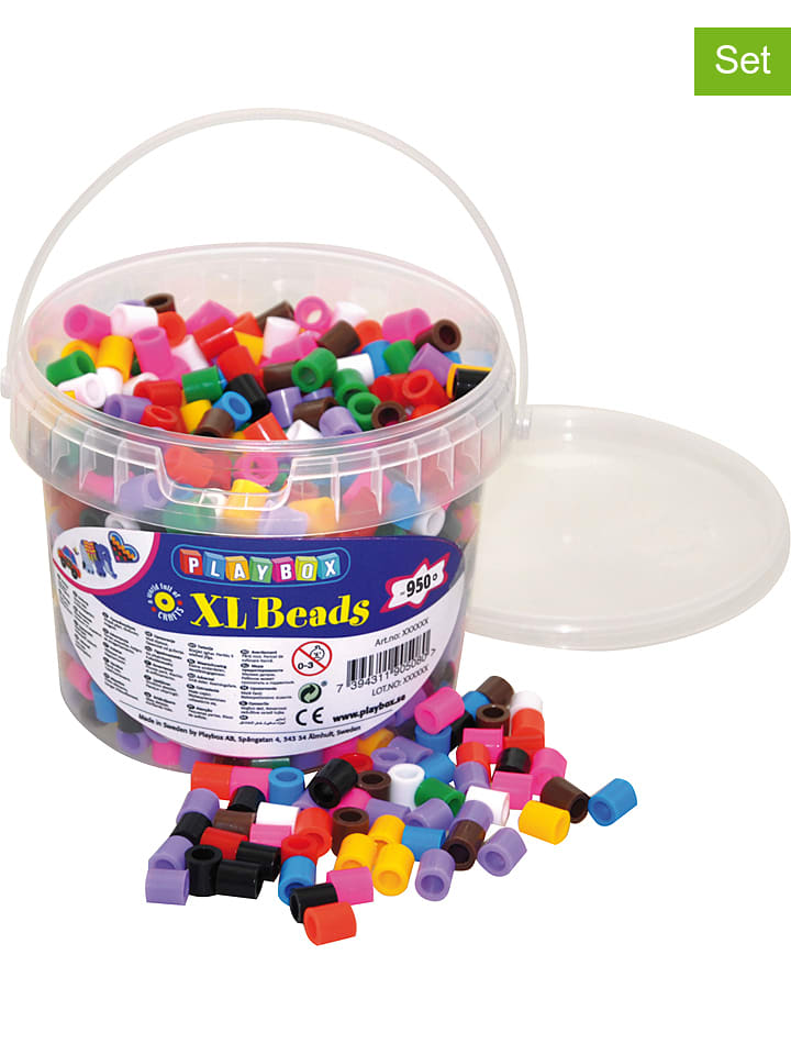Playbox 900-częściowy zestaw koralików do prasowanek - 3+ rozmiar: onesize