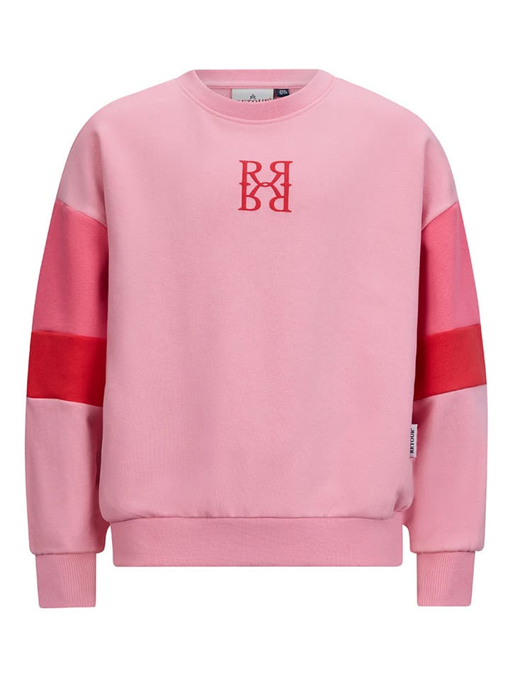 Retour Bluza "Ruby" w kolorze jasnoróżowo-czerwonym rozmiar: 158/164