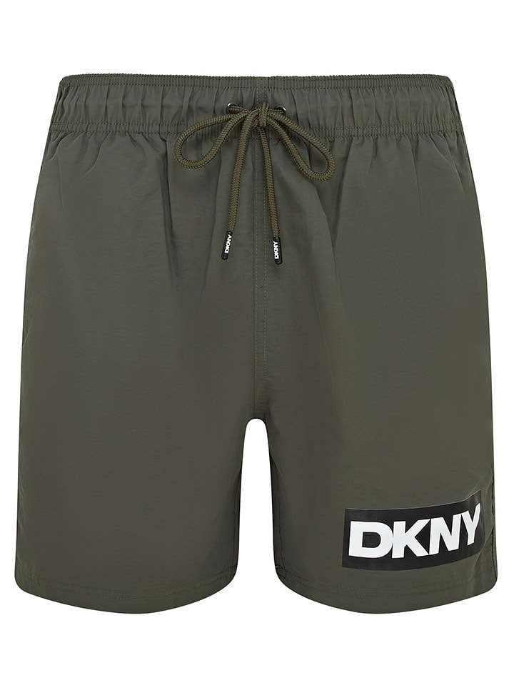 DKNY Szorty kąpielowe w kolorze khaki rozmiar: M