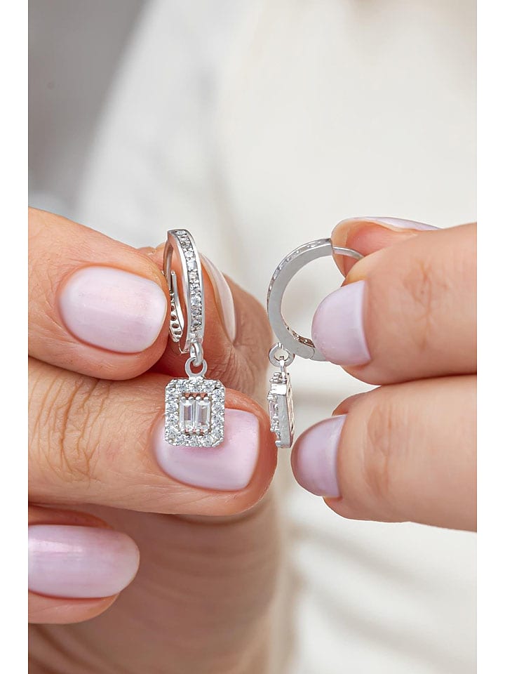 Lodie Silver Srebrne kolczyki z kamieniami ozdobnymi rozmiar: onesize