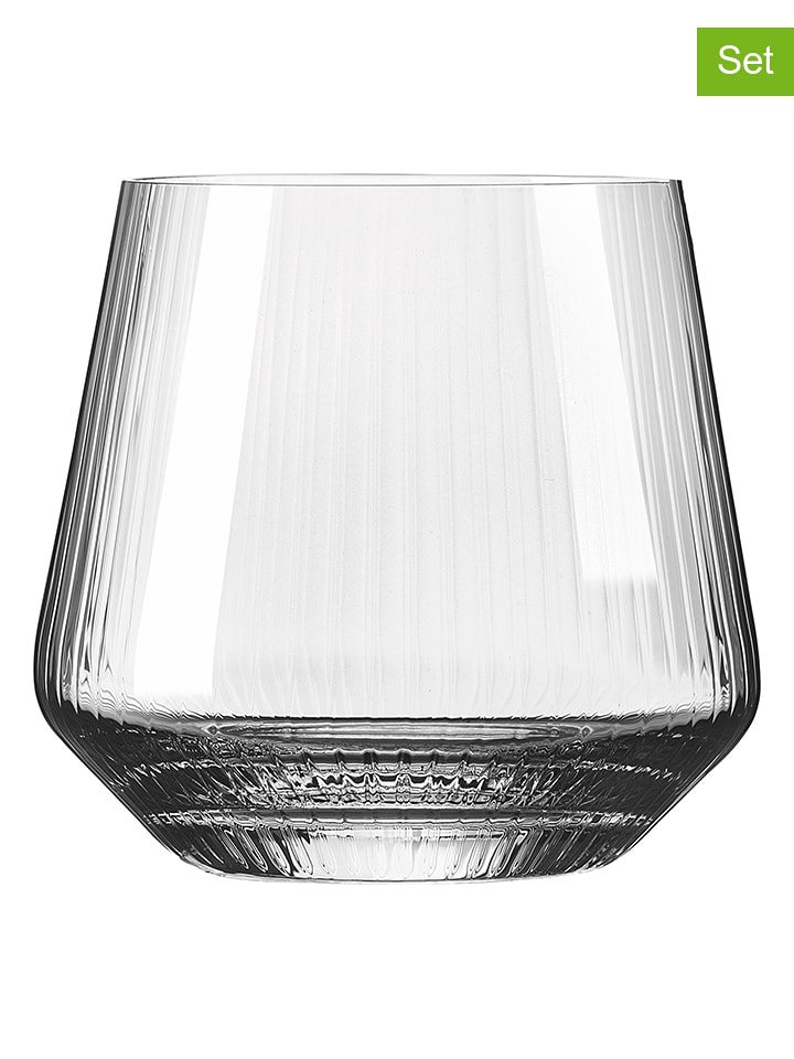 RITZENHOFF Szklanki (6 szt.) "Sonnenschliff" - 420 ml rozmiar: onesize