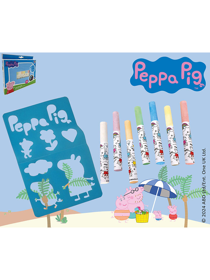 Happy People Kreda drogowa "Peppa Pig" - 3+ rozmiar: onesize