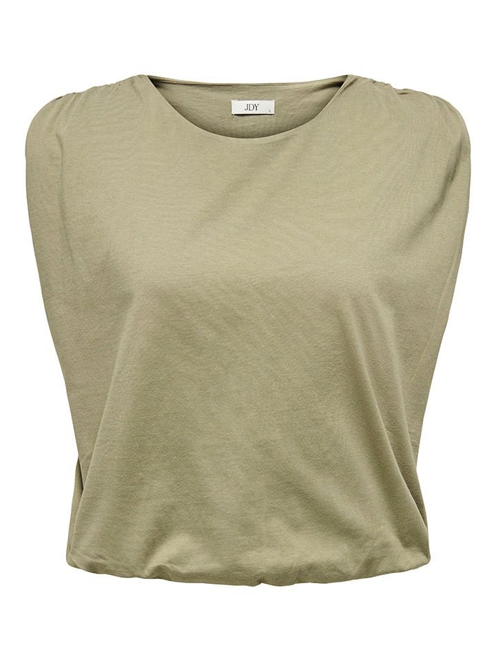 JDY Top w kolorze khaki rozmiar: S