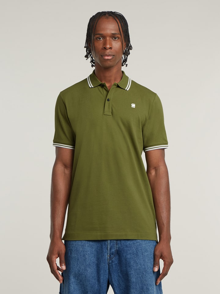 G-Star Koszulka polo w kolorze khaki rozmiar: XXL