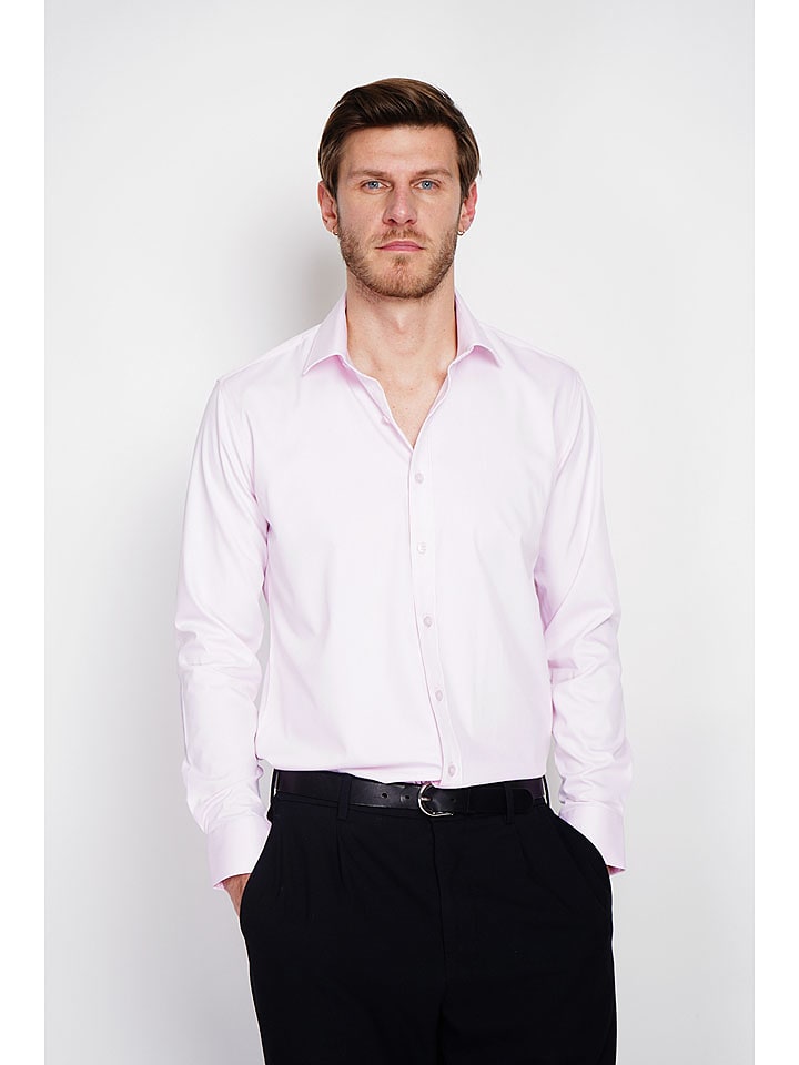 William de Faye Koszula w kolorze jasnoróżowym rozmiar: 44