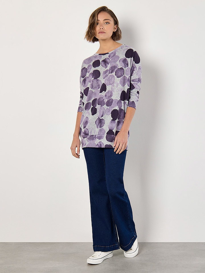 Apricot Koszulka w kolorze fioletowo-szarym rozmiar: S