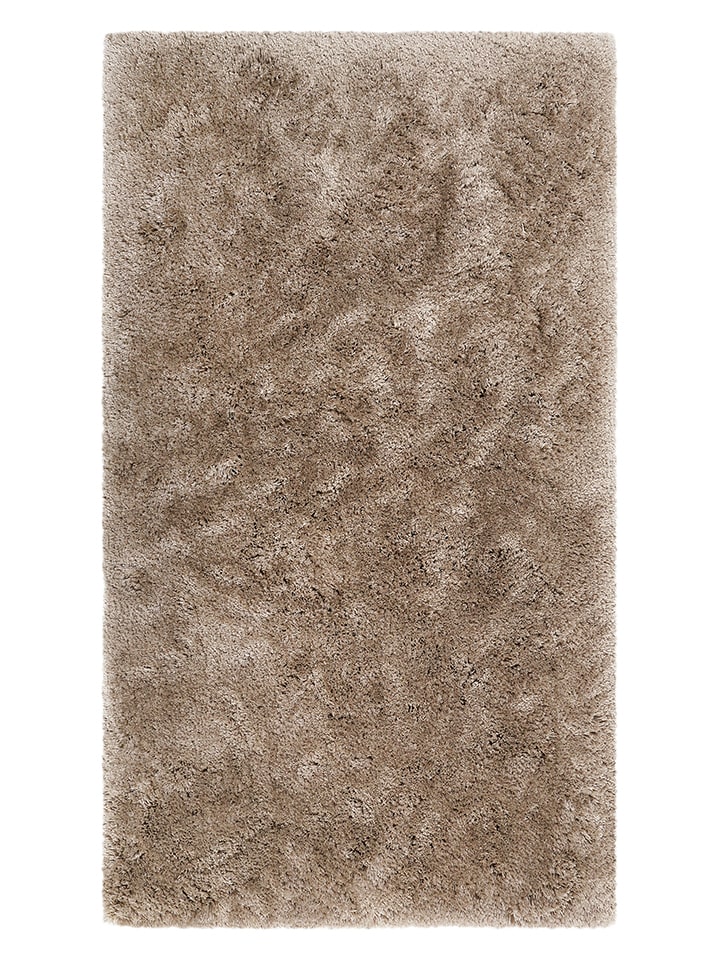 Homie Living Dywanik łazienkowy "Porto Azzurro" w kolorze beżowym rozmiar: 70x120 cm