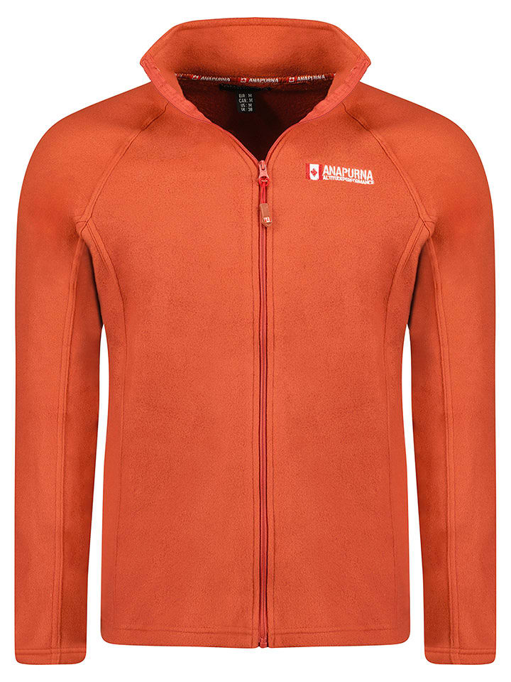 ANAPURNA Kurtka polarowa "Tonneau" w kolorze pomarańczowym rozmiar: XXL