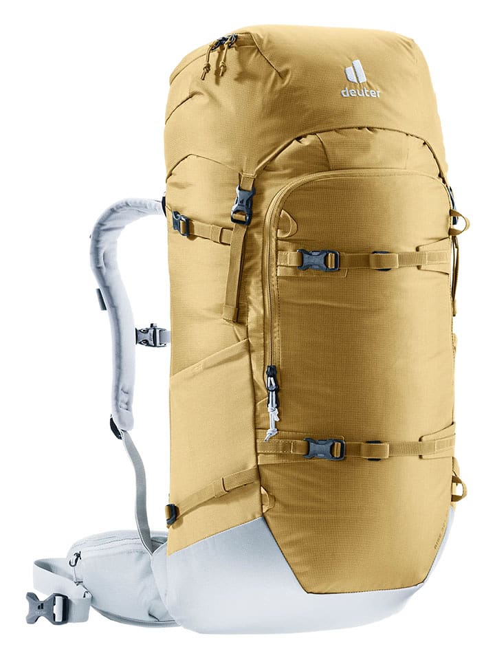 Deuter Plecak "Rise 32+ SL" w kolorze żółtym na rakiety śnieżne - 26 x 70 x 22 cm rozmiar: onesize